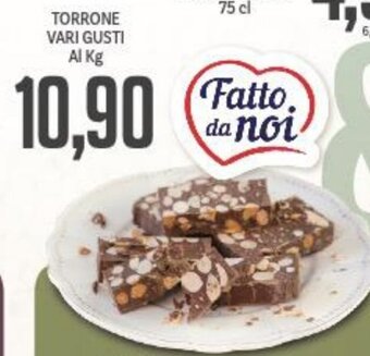 Supermercati Piccolo Torrone vari gusti offerta