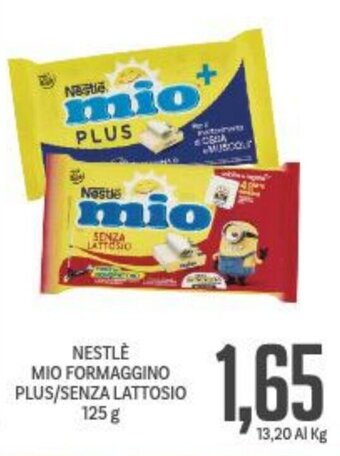 Nestlé Mio Formaggino Plus/Senza Lattosio 125 g