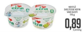 Supermercati Piccolo Nestlé Sveltesse Kefir vari gusti 170 g offerta