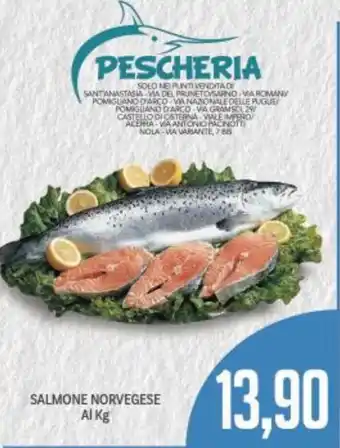 Supermercati Piccolo Salmone Norvegese offerta