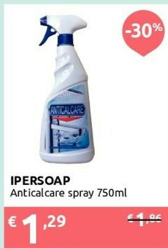 Ipersoap Ipersoap - Anticalcare Spray 750 Ml offerta
