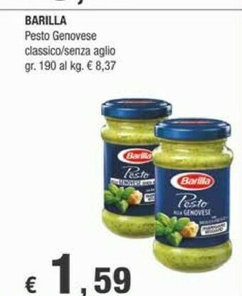 Crai Barilla Pesto offerta