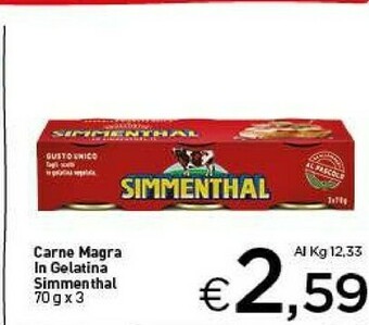 Crai Simmenthal Carne in scatola offerta