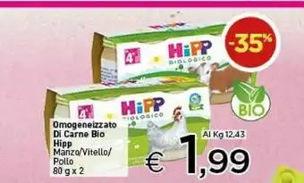 Crai Hipp Omogeneizzati offerta