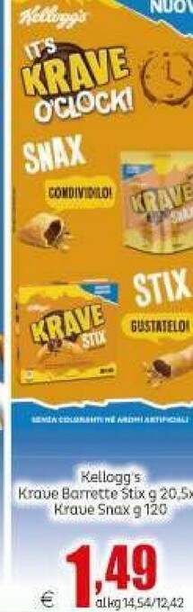 Elite Coco Cereali Kelloggs offerta