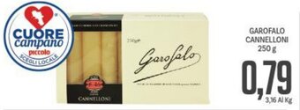 Supermercati Piccolo Garofalo Cannelloni 250 g offerta