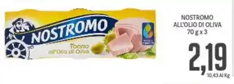 Supermercati Piccolo Nostromo All'Olio di Oliva 70 g x 3 offerta