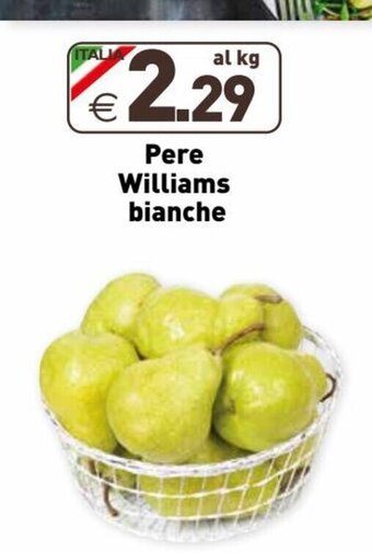 Pere Williams bianche