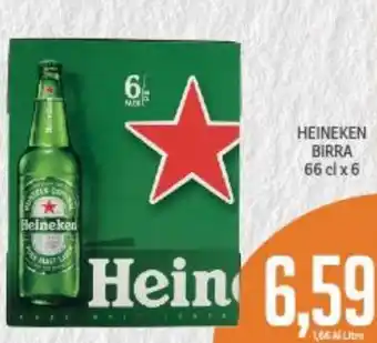 Supermercati Piccolo Heineken Birra 66 cl x 6 offerta