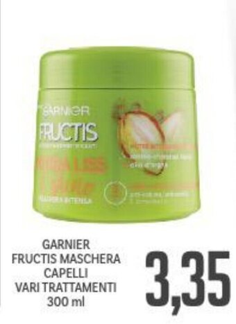 Supermercati Piccolo Garnier Fructis Maschera capelli vari trattamenti 300 ml offerta