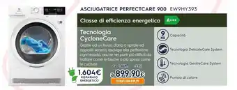 Unieuro Electrolux Asciugatrice Perfectcare 900 EW9HY393 offerta