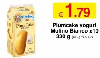 Sì con te Mulino Bianco Plumcake Yogurt x 10 offerta