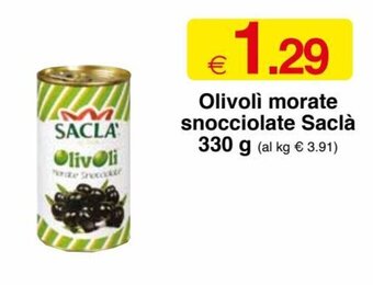 Saclà Olivolì Morate Snocciolate 330 g