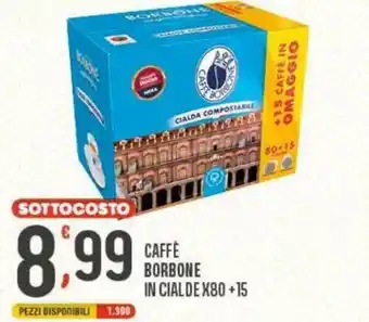 Caffè Borbone In Cialde x 80 + 15