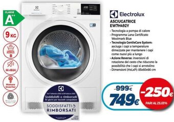 Expert Electrolux Asciugatrice EW7H492Y offerta