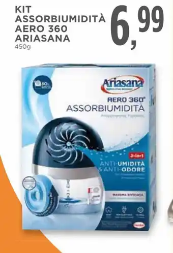 Conad Ariasana Kit Assorbiumidità Aero 360 450g offerta