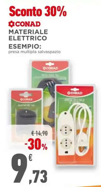 Conad Conad Materiale Elettrico offerta
