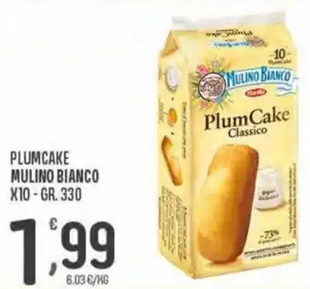 Eurospar Mulino Bianco Plumcake x10 - gr.330 offerta