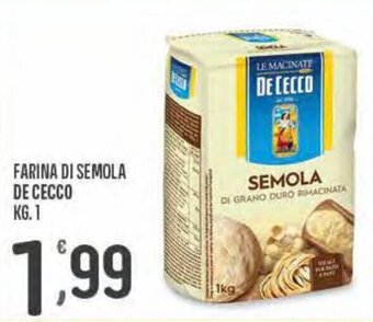 De Cecco Farina di Semola Kg.1