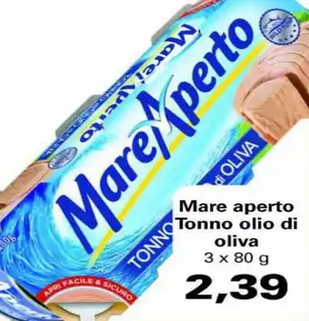 Alvama Mare Aperto Tonno Olio Di Oliva 3 x 80 g offerta