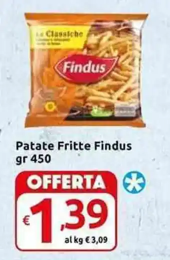Carrefour Express Findus Patate Fritte gr 450 offerta