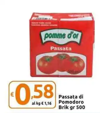 Carrefour Express Passata di Pomodoro Brik gr 500 offerta