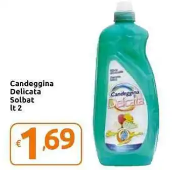 Carrefour Express Candeggina Delicata Solbat lt 2 offerta
