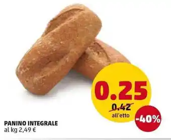 PENNY Panino Integrale offerta