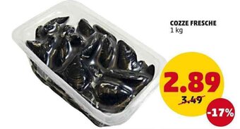 PENNY Cozze Fresche 1 kg offerta