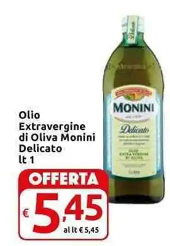 Carrefour Express Monini Olio Extravergine di Oliva Delicato lt 1 offerta