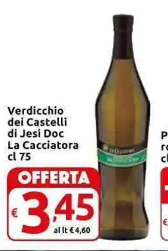 Verdicchio dei Castelli di Jesi Doc La Cacciotora cl 75