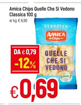 Famila Amica Chips Quelle Che Si Vedono Classica 100 g offerta
