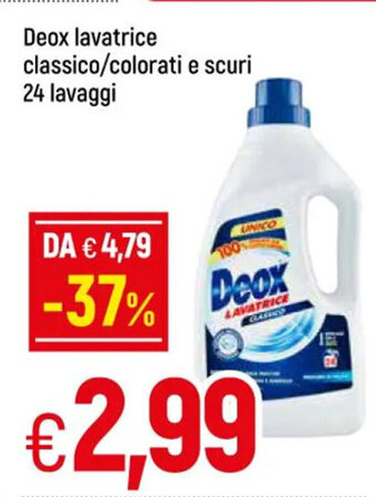 Famila Deox lavatrice classico/ colorati e scuri 24 lavaggi offerta