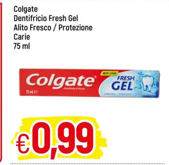 Famila Colgate Dentifricio Fresh Gel Alito Fresco / Protezione Carie 75 ml offerta