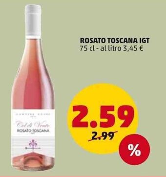 PENNY Rosato Toscana IGT 75 cl offerta