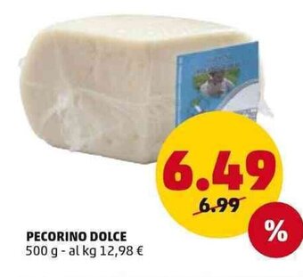 PENNY Pecorino Dolce 500 g offerta