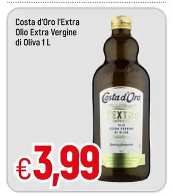 Famila Costa d'Oro l' Extra Olio Extra Vergine di Oliva 1L offerta