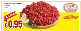 Famila Macinato Scelto Bovino Adulto "Scottona" all'etto offerta