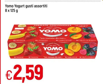Famila Yomo Yogurt gusti assortiti 8 x 125 g offerta