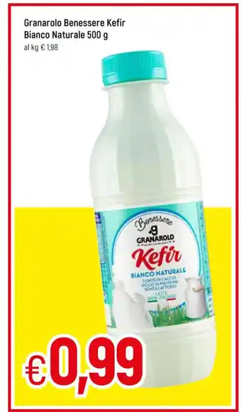 Famila Granarolo Benessere Kefir Bianco Naturale 500 g offerta