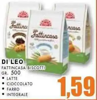 Di Leo Fattincasa Biscotti gr. 500