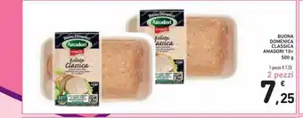 Spazio Conad Buona domenica classica amadori 10+ 500g - 2 pezzi offerta