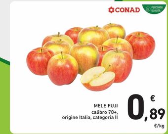 Spazio Conad Mele fuji offerta