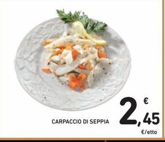 Spazio Conad Carpaccio di seppia offerta