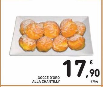 Spazio Conad Gocce d'oro alla chantilly offerta