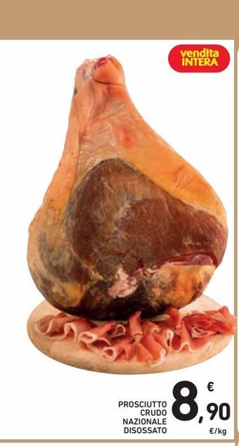Spazio Conad Prosciutto crudo nazionale disossato offerta