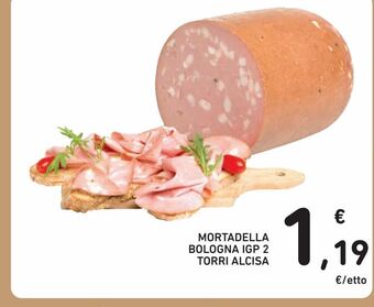 Spazio Conad Mortadella bologna igp 2 torri alcisa offerta