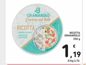 Spazio Conad Ricotta granarolo 250g offerta