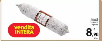 Spazio Conad Salame filzetta fiorucci 1 kg offerta