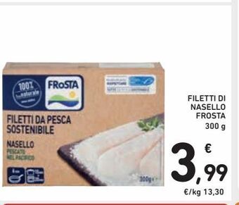 Spazio Conad Filetti di nasello frosta 300g offerta